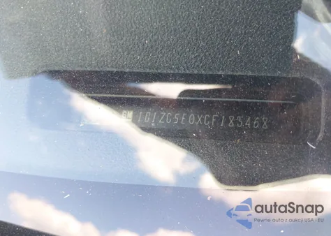 2012 Chevrolet Malibu 1Lt из США, поврежденный, VIN 1G1ZC5E0XCF183468